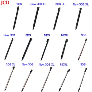 PRODUK TERBARU! 1pcs For 2DS 3DS New 2DS LL XL New 3DS XL For NDSL DS Lite NDSi NDS Wii Metal Telescopic Stylus Plastic Stylus Touch Screen Pen