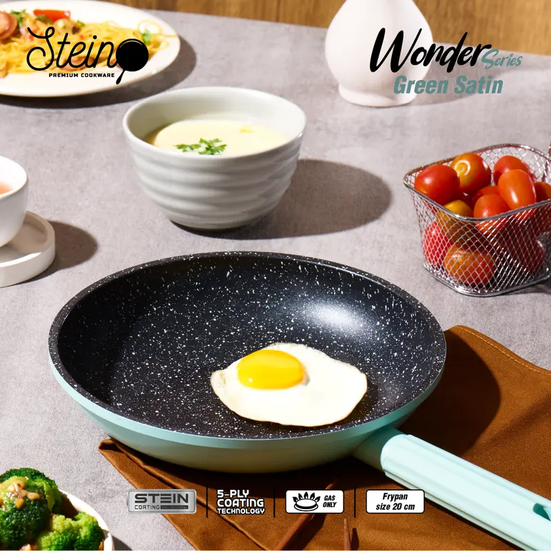 [EXCLUSIVE MAKSAN] STEIN Wonder Series Fry Pan - Wajan Penggorengan 20cm (5 Layers Stein Coating) 3
