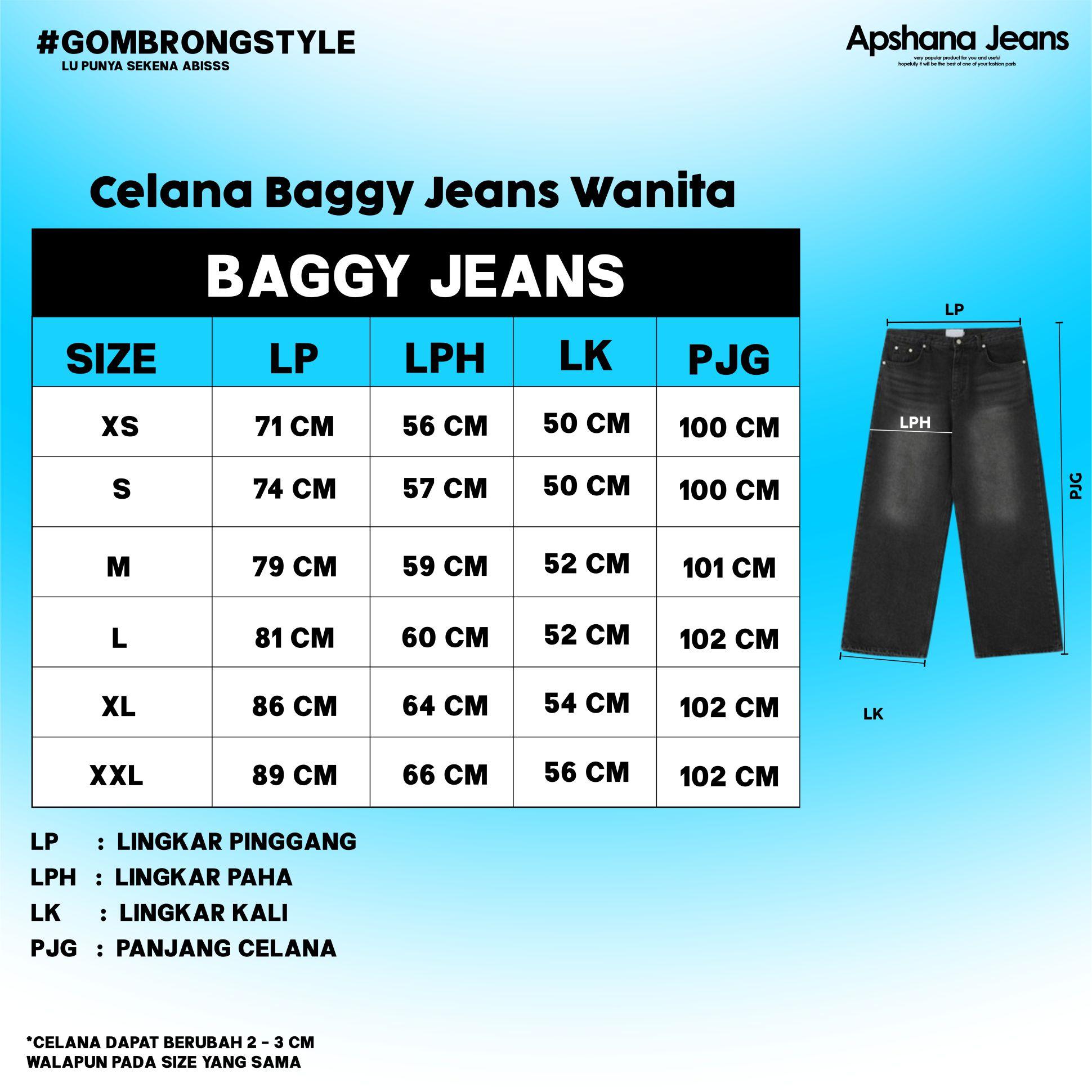 [UNISEX] Terbaru Celana Panjang Bagy Jeans Petir - Celana Baggy Denim Selvedge Loose Pants Unisex Cewek Cowok Bisa Pakai Warna Hitam Bahan Softh Jeans Premium Ketebalan 10 Os