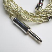 Gambar XINHS Bright Attack Clear Open Treble B.A.C.O.T. V2 with Rhodium Jack 4 Core Oil Immersed Gold Plated OFC Earphone IEM In Ear Monitor Cable Upgrade - 2 Pin - 3.5mm dari Bass Audio Official Kota Bandung 2 Tokopedia