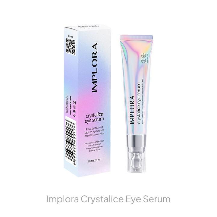IMPLORA Crystalice Eye Serum 20ml - Implora Eye Serum With Cooling Sensation / Serum Mata by Implora 4