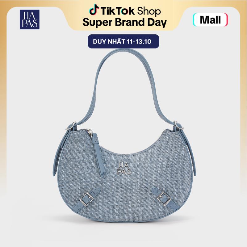 Túi Xách Nữ Hapas Hobo Đai Chéo COZY BAG Đeo Vai Nữ Tính Sang Trọng Chính Hãng Size 24 - TDV250361 - BST "IN DE-MOOD"