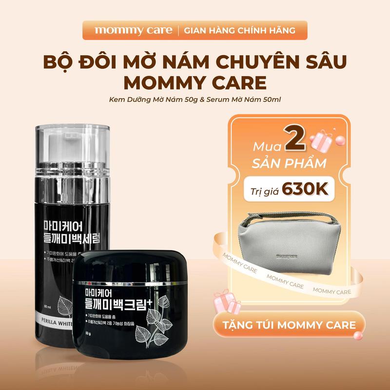 Combo Mờ Nám Mommy Care Kem Nám 50g và Serum 50ml Nhập Khẩu Chính Hãng Mờ Thâm Nám, Tàn Nhang, Giúp Sáng Da Làm đẹp da, hỗ trợ mờ nám Skincare
