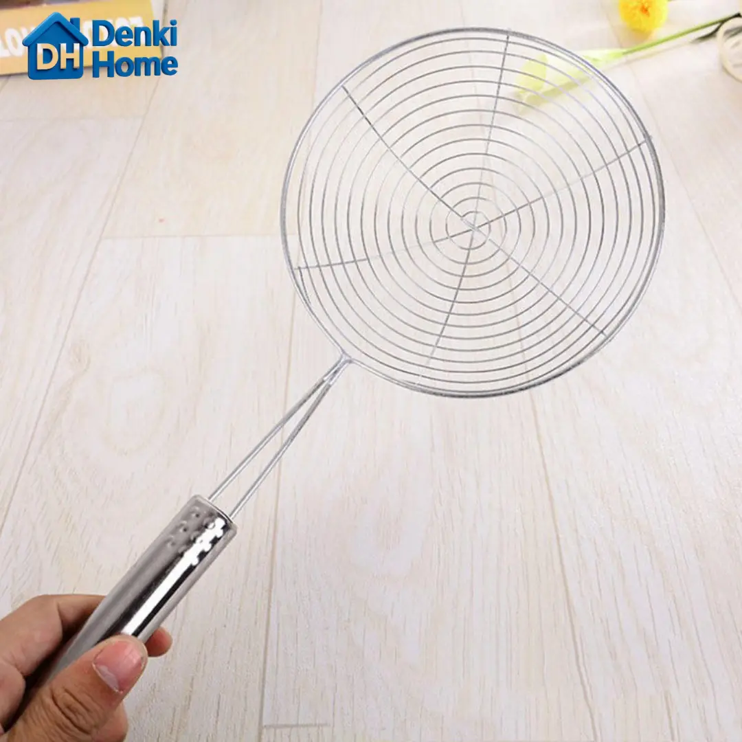 SARINGAN GORENGAN TIRISAN MINYAK SEROKAN STAINLESS ANTI PANAS SARINGAN STAINLESS SARINGAN TIRISAN SERBAGUNA Kitchenware