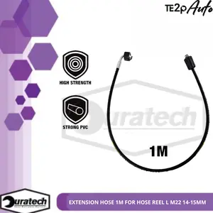 Te2p Auto Hose Extension Hose Reel Mesin Jet Cleaner Panjang Selang 1 Meter M22 x 14 - 15mm To M22 x 15mm - Selang Sambungan Hose Reel Gulung Ke Mesin Jet Cleaner - Hose Penyambung Mesin Dan Gulungan Selang Hosereel TA.HSL810
