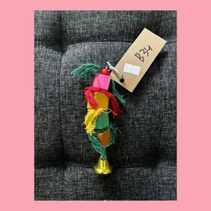 B34 Parrot Toys Mainan Burung Macaw Kakatua African Grey