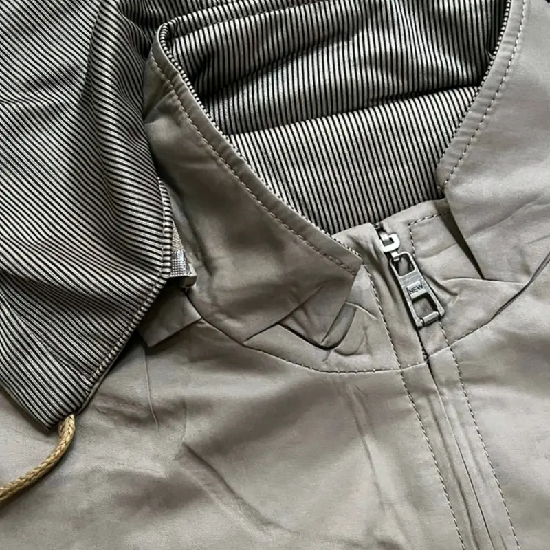 jaket import / jaket pria dewasa / jaket pria katun import / jaket katun pria terbaru 2023 Katun Musim dingin Polos Motif Lembut Kain Hijau Coklat Tebal Panjang Zipper Nyaman Abu Muda Keren Casual Kancing Cowok Kerja Distro Baju 7