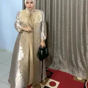 Gamis Bordir Sultan Full payet mewah