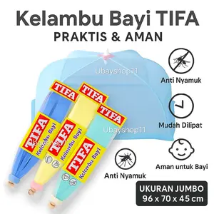 Labeling- kelambu bayi | KOJONG JUMBO | perlengkapan Baru Lahir Newborn | Peralatan Tidur Murah Lipat Baby New Bunda Nyamuk