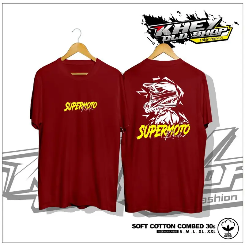 0Kaos Baju Supermoto Rider Indonesia KLX DTRACKER CRF WR150 Kaos Otomotif - Kheyoldshop 3