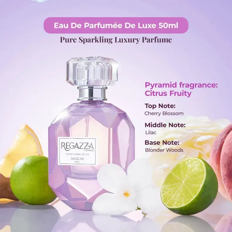 Parfum Regazza Femme Eau De Parfume De Luxe 50ml - Regaza Femme - AGEN KOSMETIKK 3