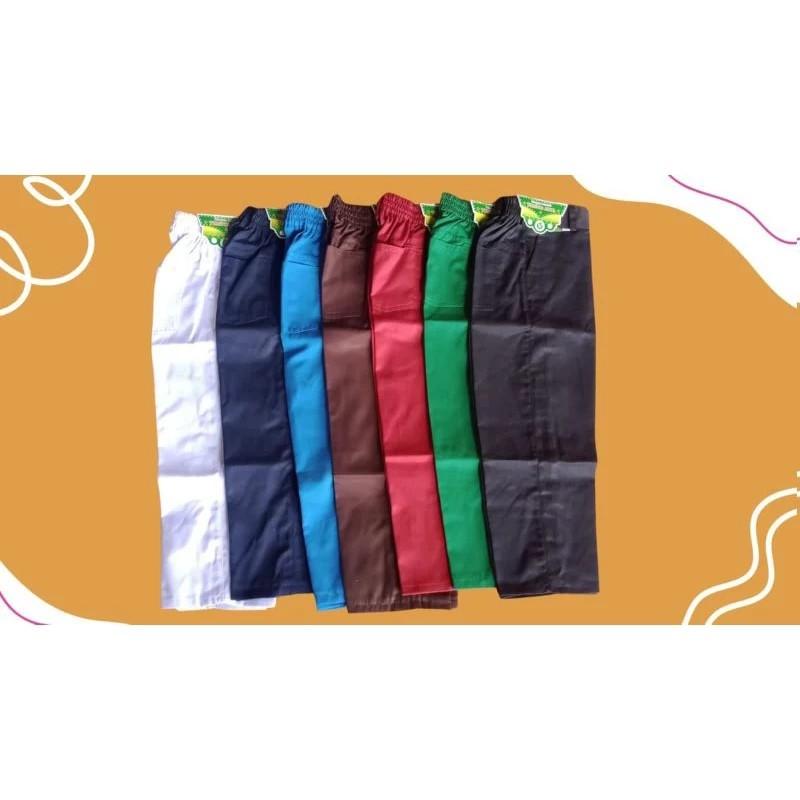 Product Introduction of CELANA PANJANG SERAGAM SEKOLAH TREND JAYA | CELANA PANJANG KARET BELAKANG SERAGAM SEKOLAH PAUD TK SD MI | CELANA PANJANG HITAM | CELANA PANJANG PUTIH | 45