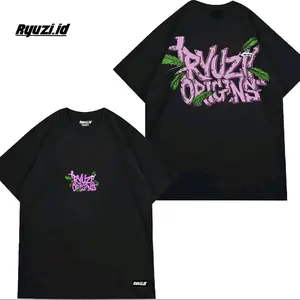 Ryuzi.id kaos pria wanita dewasa oblong tangan pendek murah baju t-shirt atasan cowok cewek distro keren bahan katun combet 24s lembut tebal nyaman dipakai bisa cod