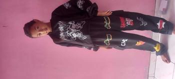 Product Review of ONE SET DESPONDENCY SWEATER CROP+ CARGO BLAST WANITA SET TERBARU Crop Top Lengan Tangan Panjang Motif Sablon Keren Stylish Modern Celana Setelan Cewek Bahan Flecee Linen Topi from r**1 0