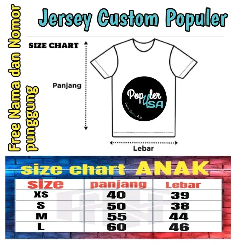 Jersey German Aniverseri 1 Hari Jadi Sport Olahraga - Atasan Pakaian 1