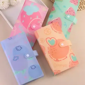 【Sam's Market】Album Foto Buah Waterproof 120/240 Slot Buku Album Tempat Photocard Holder Kapasitas Besar 240 Tempat Kartu Nama Dompet Kartu Blog Tersedia dalam Berbagai Desain photo Cetak