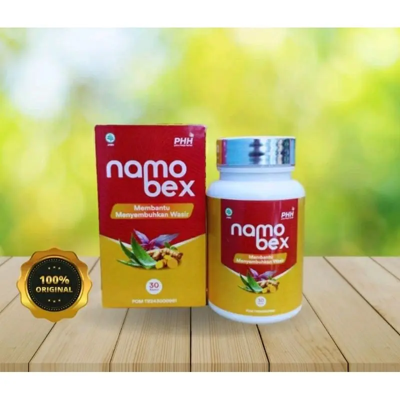 Kapsul Namobex Original Bantu Sembuhkan Wasir BAB sembuh tanpa oprasi