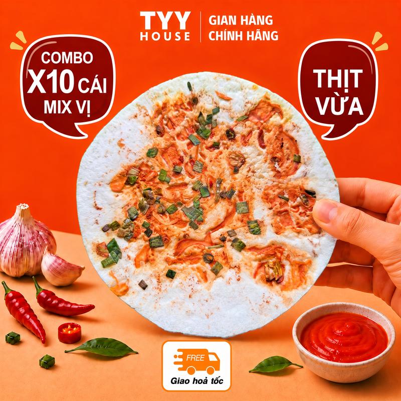 Bánh ép Thịt và Nhiều Thịt- Đặc Sản Sứ Huế, Thơm Ngon Giòn Rụm, Đậm Vị
