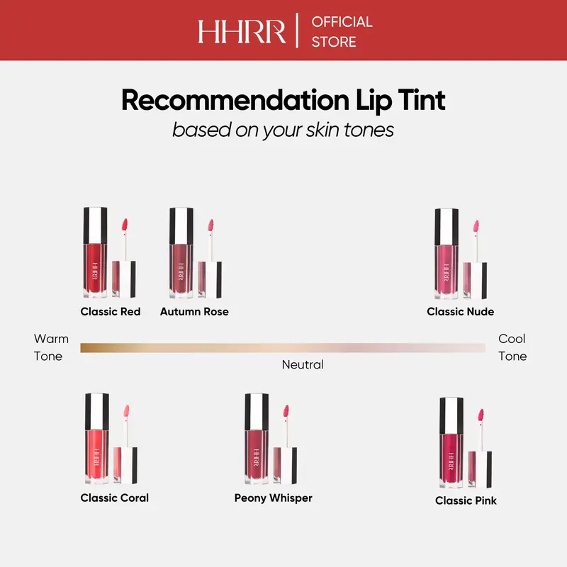 HHRR Foreverr Seamless Lip Tint - Classic Coral 5