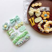 Gambar Molfine Set Karet Rambut 59 PCS/ Jepit Rambut Sisi Dengan Gaya Gadis Korea / Ikat Rambut Kecil Motif Bunga / Aksesori Rambut Anak-Anak Yang Lmut - Oranye dari Molfine Shop Kab. Tangerang 4 Tokopedia