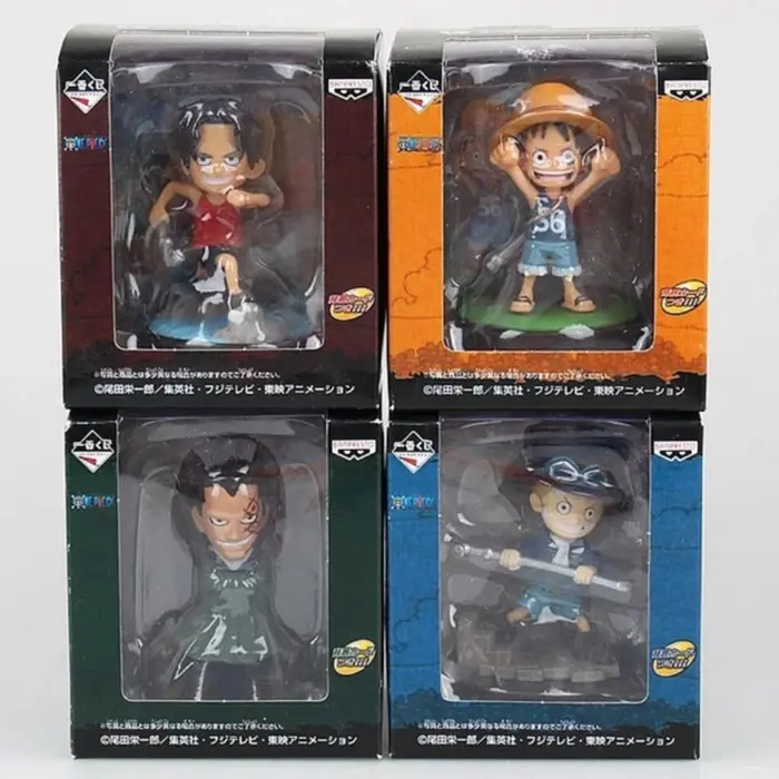 figure ace figure sabo figure luffy dragon set chibi one piece kaido