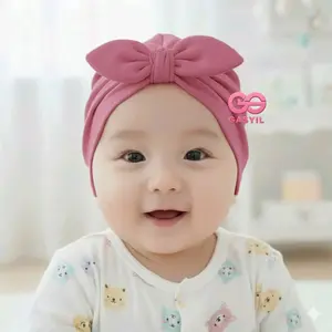Turban Bayi Perempuan Pita Kelinci / Ciput Anak Bayi Pita Rabbit Usia 0-2 Tahun Kualitas Terbaik