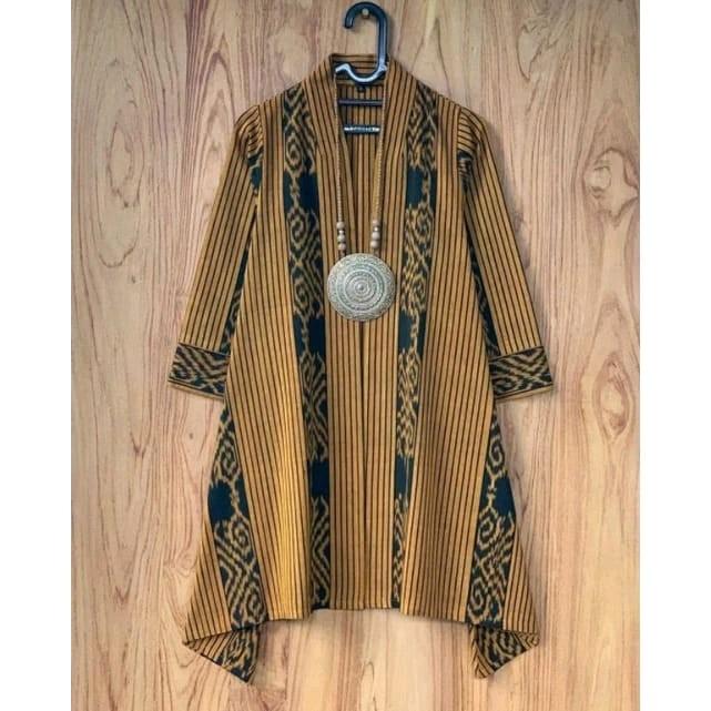 CARDIGAN WANITA , CARDIGAN TENUN , OUTER TENUN , CARDIGAN ETNIK 4