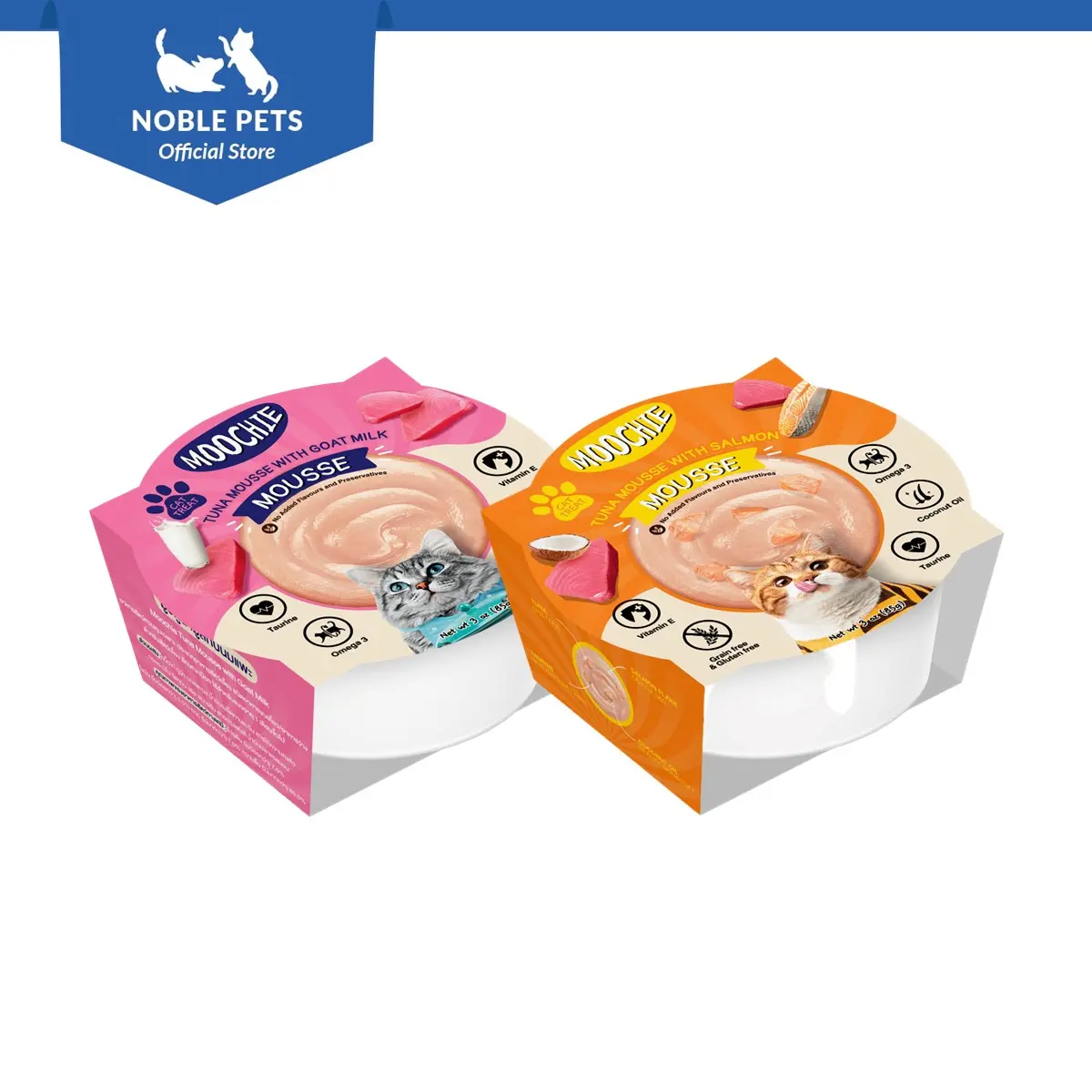 Moochie Seafood Selection Cat Treats - Complementary 85g