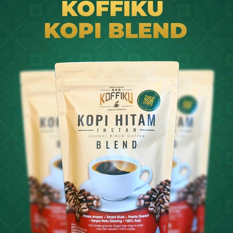 Kopi Hitam Instan dari koffiku ada berbagai varian robusta arabika ...
