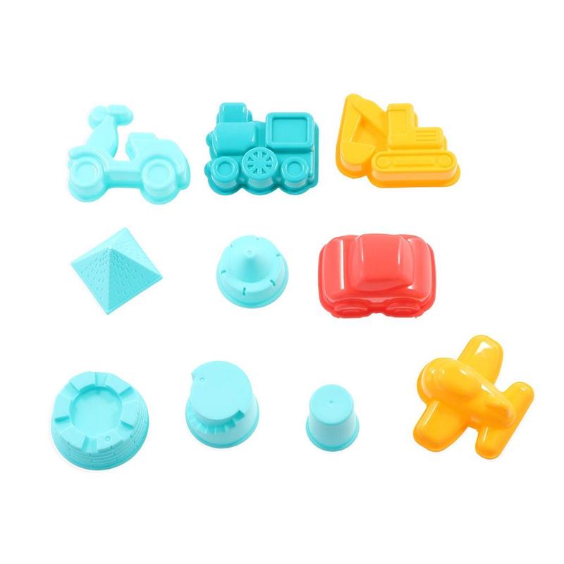 Product Introduction of 18Pcs/Set Travel Beach Toys Kids Beach Toys Set With Sand Rake Watering Can Bucket Shovels Rakes Models Play Tools 36