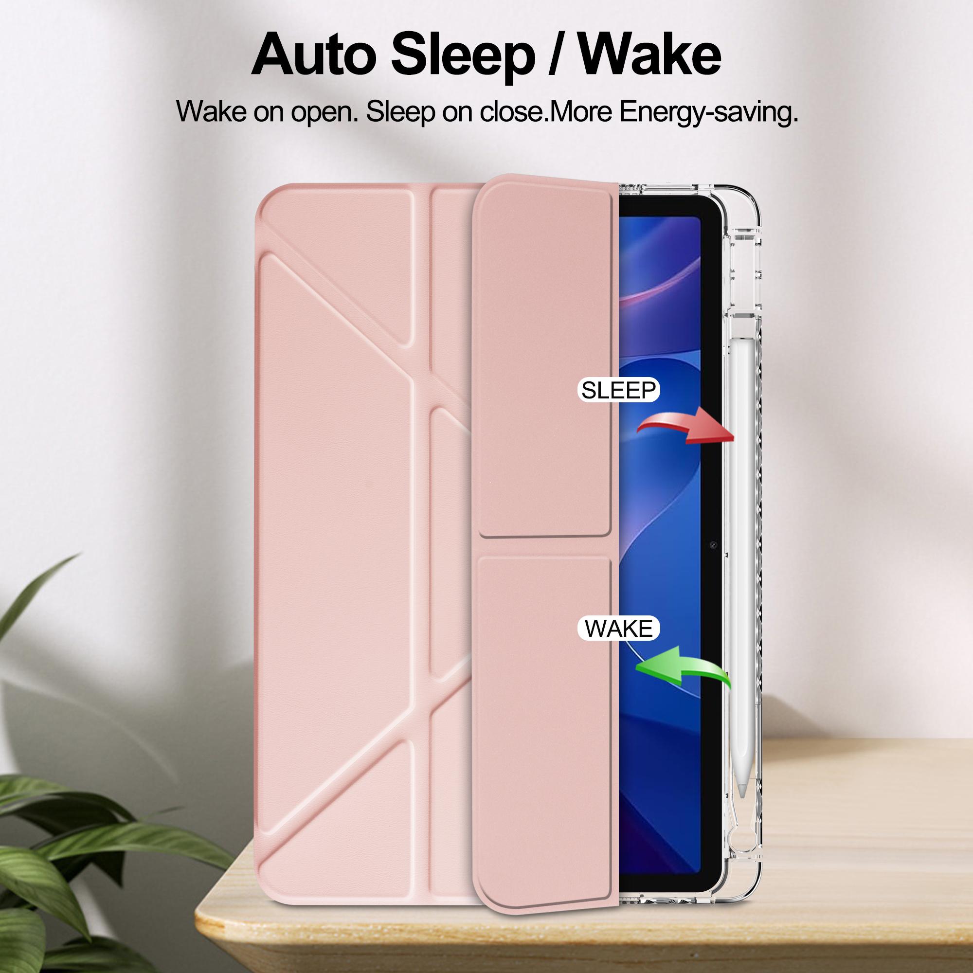 Flip Akrilik Y fold compatible for infinix xpad 20 / xpad 20 pro 12 inch / xpad 11 / tecno megapad 11 / megapad se 11 case fold standing support auto wake tempat pen Acrylic