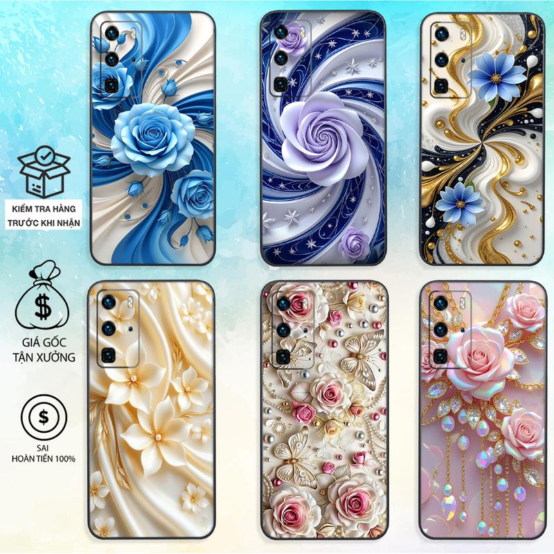 Ốp lưng dành cho Huawei P40 / P40 Pro / P40 lite in hình vòng tròn màu basic…