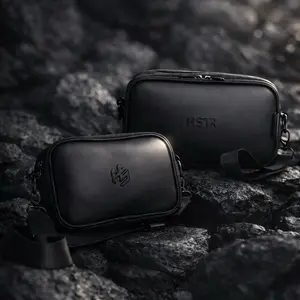 HSTR | Handbag Hakuzi Exclusive Tas Selempang Kulit Clutch Pria Multifungsi Simple Elegan