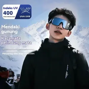 Kacamata Olahraga Pria Wanita Fashionable Futuristic / Kacamata Sepeda Sporty