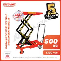 Gambar Hydraulic Scissors Lift Table / Meja Hidrolik 500 Kg x 1.3 M TOYO dari megajaya.co.id Kota Administrasi Jakarta Pusat 1 Tokopedia