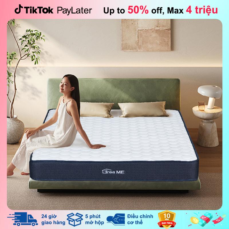 【COD Nệm lò xo cao cấp bán hàng Nệm Lò Xo KADE Lập Với 3 Tầng Foam Hỗ Trợ 19.6cm - 7.7inch Extra Firm Spring Mattress Home Goods nệm cao cấp chuẩn phòng suite