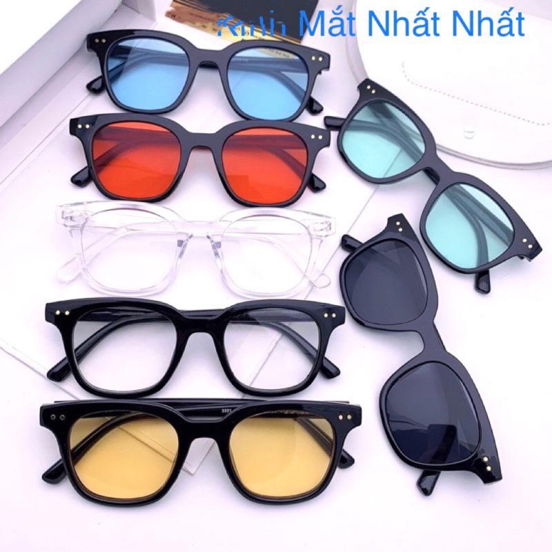 Kính nhiều màu kiểu dáng Hàn Quốc