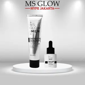 MS GLOW FOR MEN Energizer Facial Wash + Energy Serum MS GLOW FOR MEN Energizer Facial Wash + Energy Serum