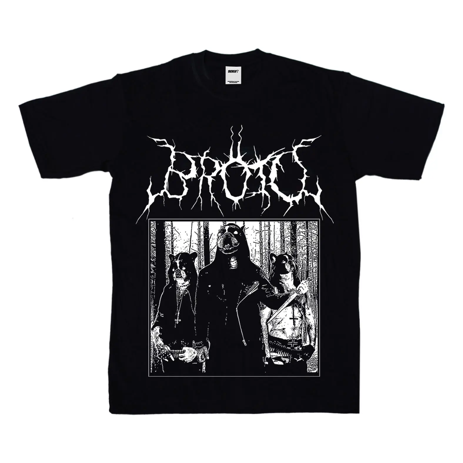 Sekut - Broto Black T - Shirt