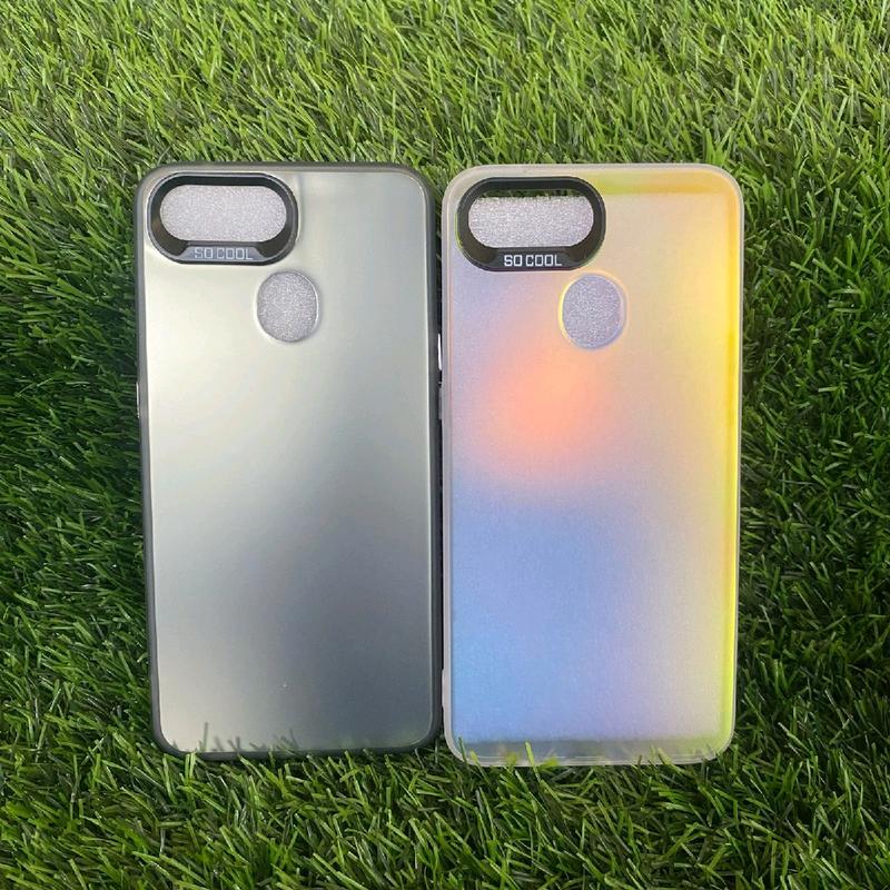 SOFTCASE OP A5S / A7 / A12 / A11K / F9 / F9 PRO / REAL U1 / A7X / AX7 TERBARU CASE IMD SOCOOL HYBRID HOLOGRAM  HARDCASE POLOS WARNA HITAM DAN GLOSSY PELINDUNG HANDPHONE PONSEL CASING 5