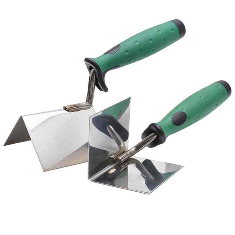 Product Introduction of Stainless Steel Drywall Corner Tool  Flexes 90 Degree Corner Mudding Finish Tool Finishing Trowel Hand Tool 3