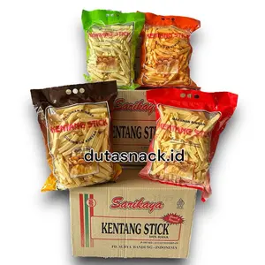 1 karton STICK KENTANG PREMIUM isi 4 mix rasa BY DUTASNACK.ID