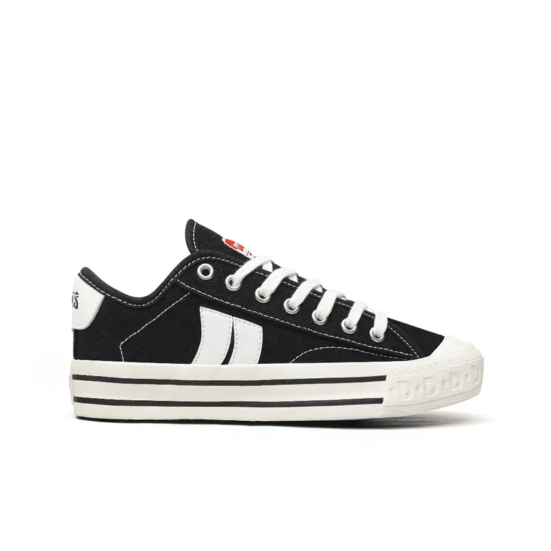 Diskon Dorks - Metro Low Black Sepatu Sneakers Casual Pria Wanita 6