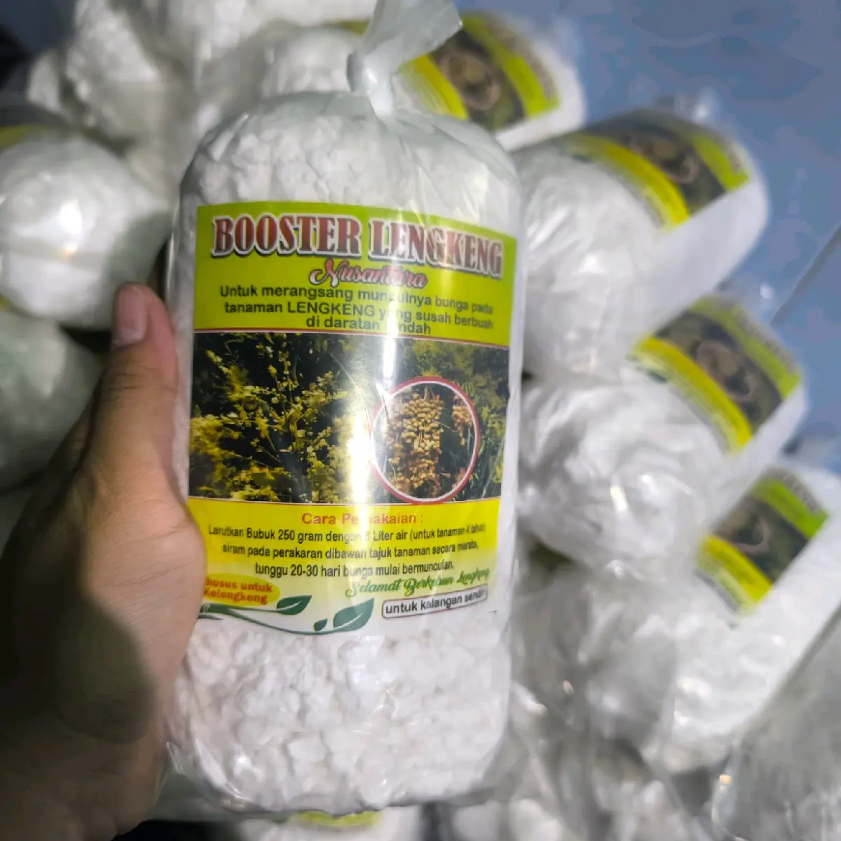 BOSTER KELENGKENG KEMASAN 1KG  Serbuk