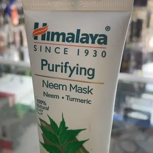 HIMALAYA Purifying Neem Face Mask 50ml - Masker Wajah Untuk Jerawat Acne Skincare Kunyit & Neem Membersihkan Pori-Pori - Kosmetik
