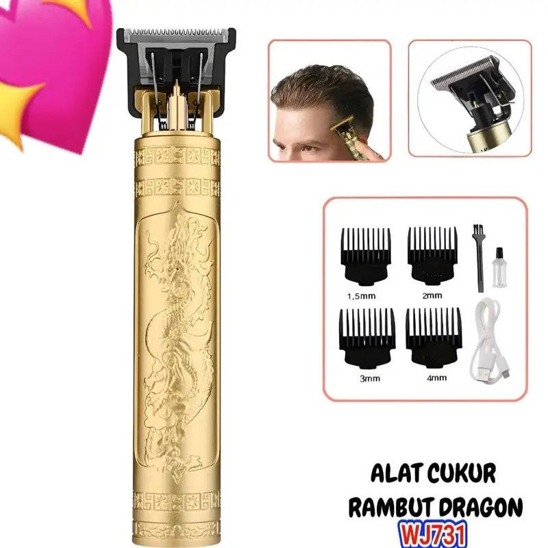Mesin cukur dragon  tersedia 4 mata  harga 35.000 Pencukur 0