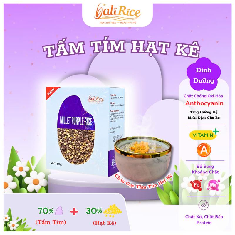 [BALIRICE] Set gồm 5 hộp (Khi mua 1 Set Tặng 1kg Tấm Thơm) Gạo Tấm Non Mix Hạt Dinh Dưỡng - Thương Hiệu BaliRice 3
