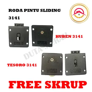 Roda Pintu Lemari Geser SD 3141 Sliding Huben Tesero Free Skrup
