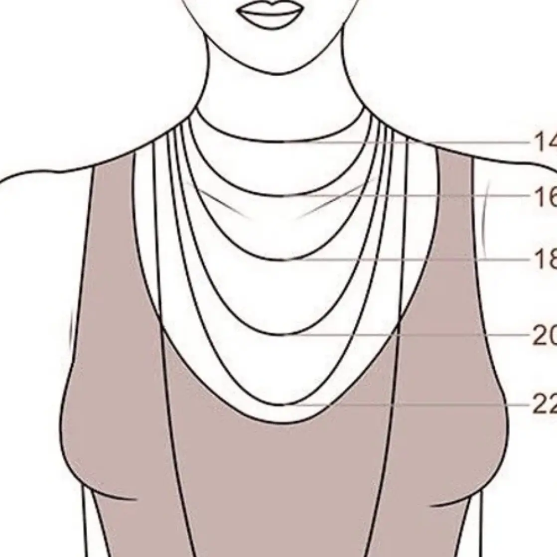 PU leather Necklace 45cm length