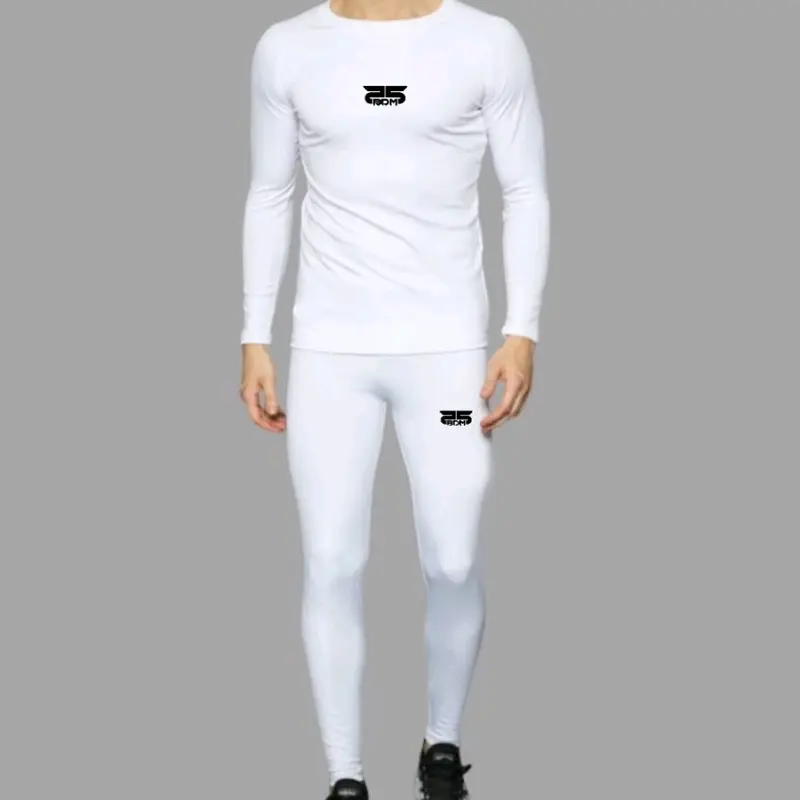 Stelan Baju Olahraga Manset Baselayer Tangan panjang - Legging panjang - Celana Pendek , Futsal Voli Sepak Bola Outdor Pria Wanita Sport pelindung sinar uv ukuran dewasa m 4